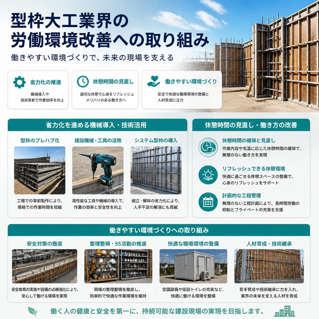 最新の労働環境改善への取り組み