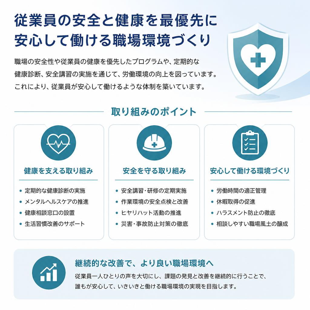 安全と健康を守るために