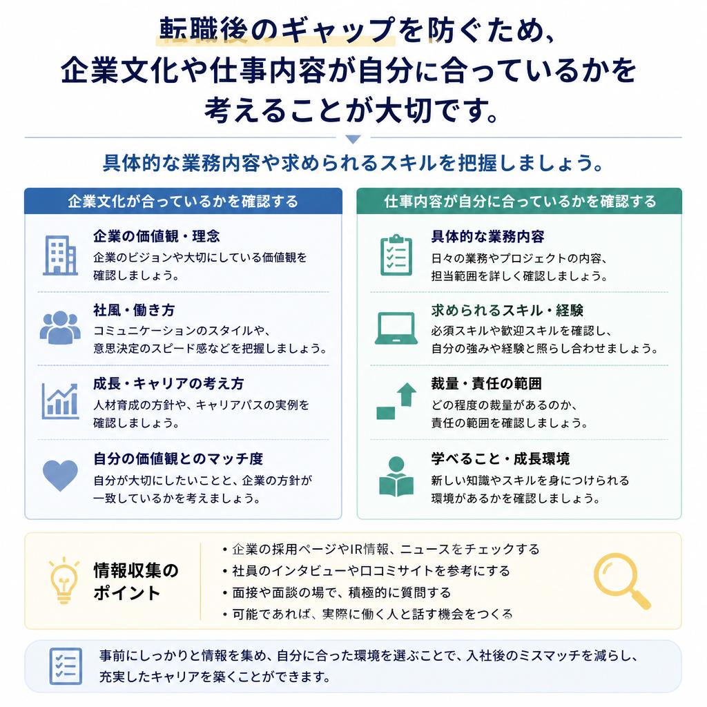 【4】自分に合った職場を見つけるために