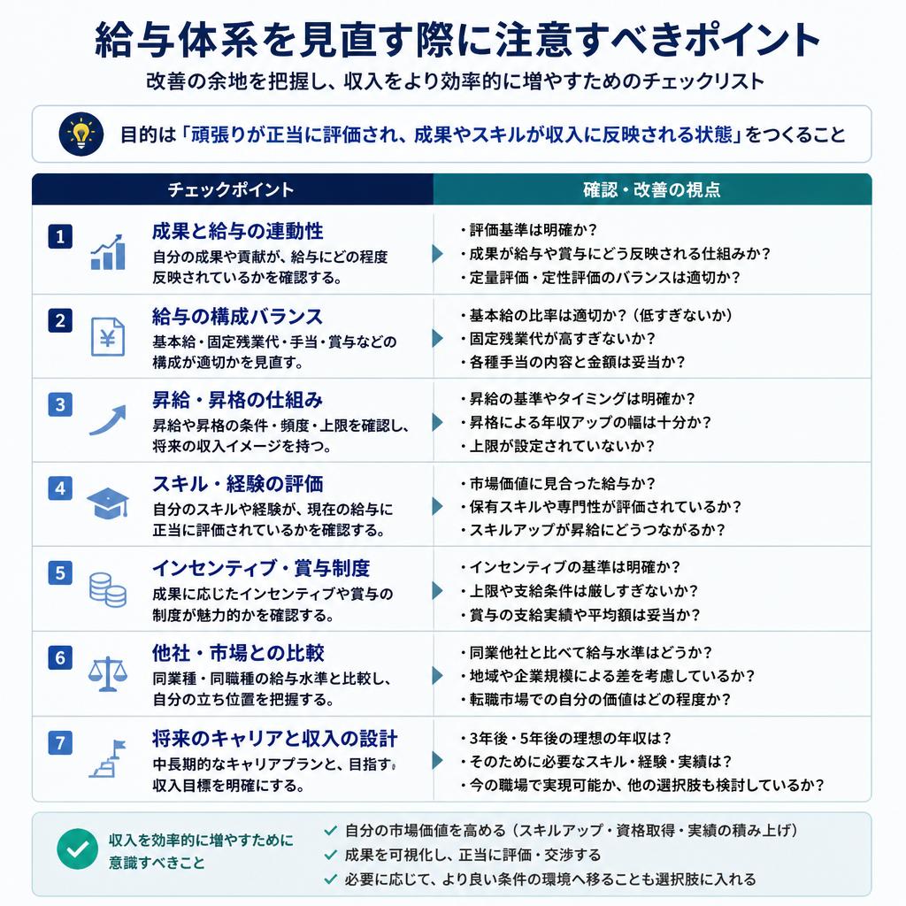 4. 給与体系の見直しポイント