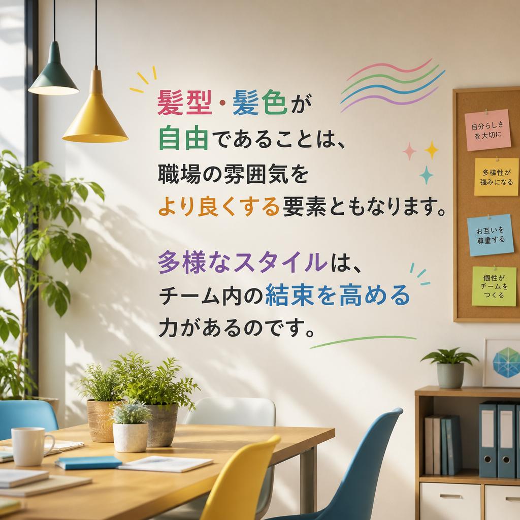 多様なスタイルが織りなす職場環境