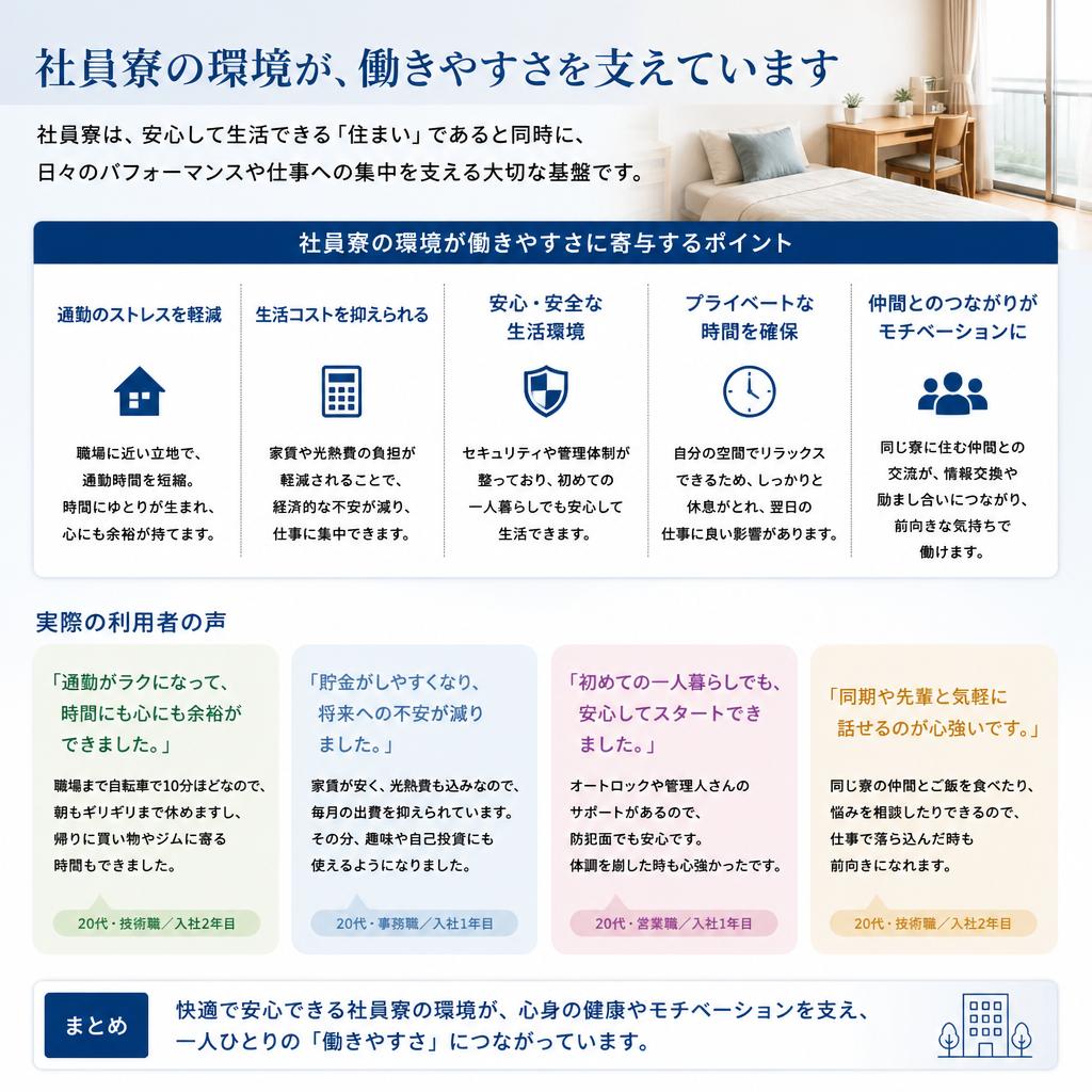 4. 働きやすさを考慮した環境