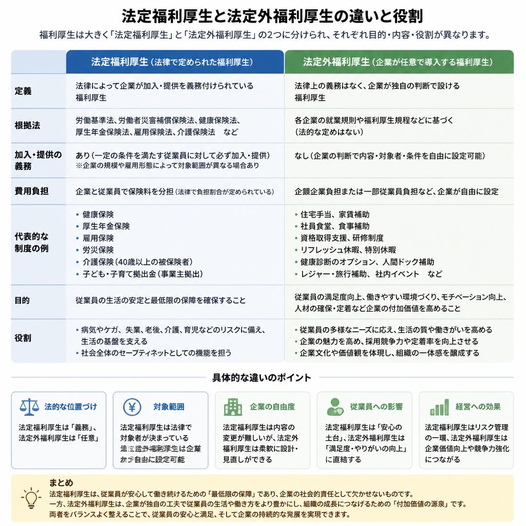 法定と法定外の違いを知ろう