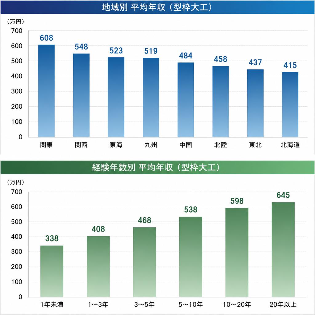 型枠大工の平均年収