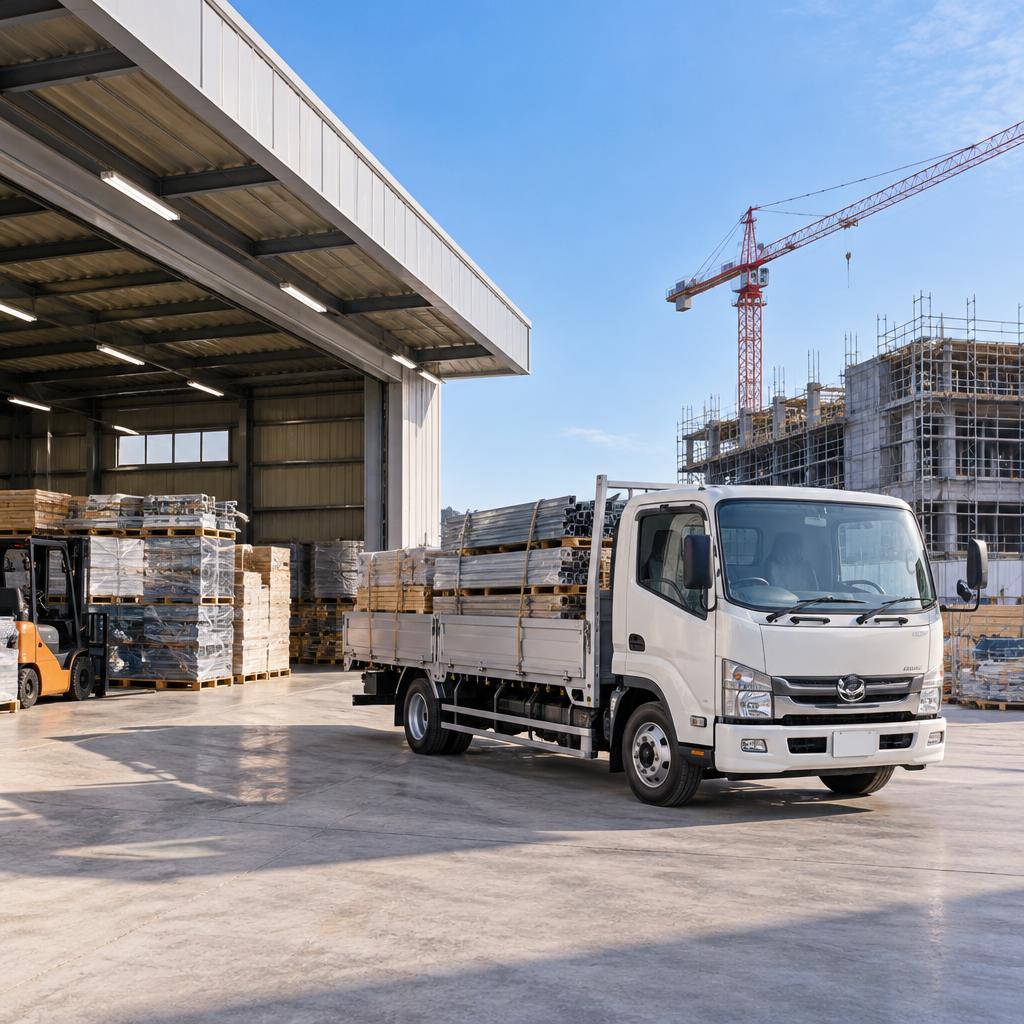 免許・経験に不安があっても大丈夫。成冨建設の配送ドライバー